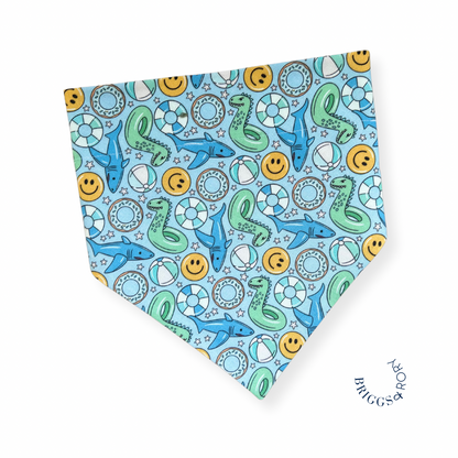 Pool Party Dog Bandana