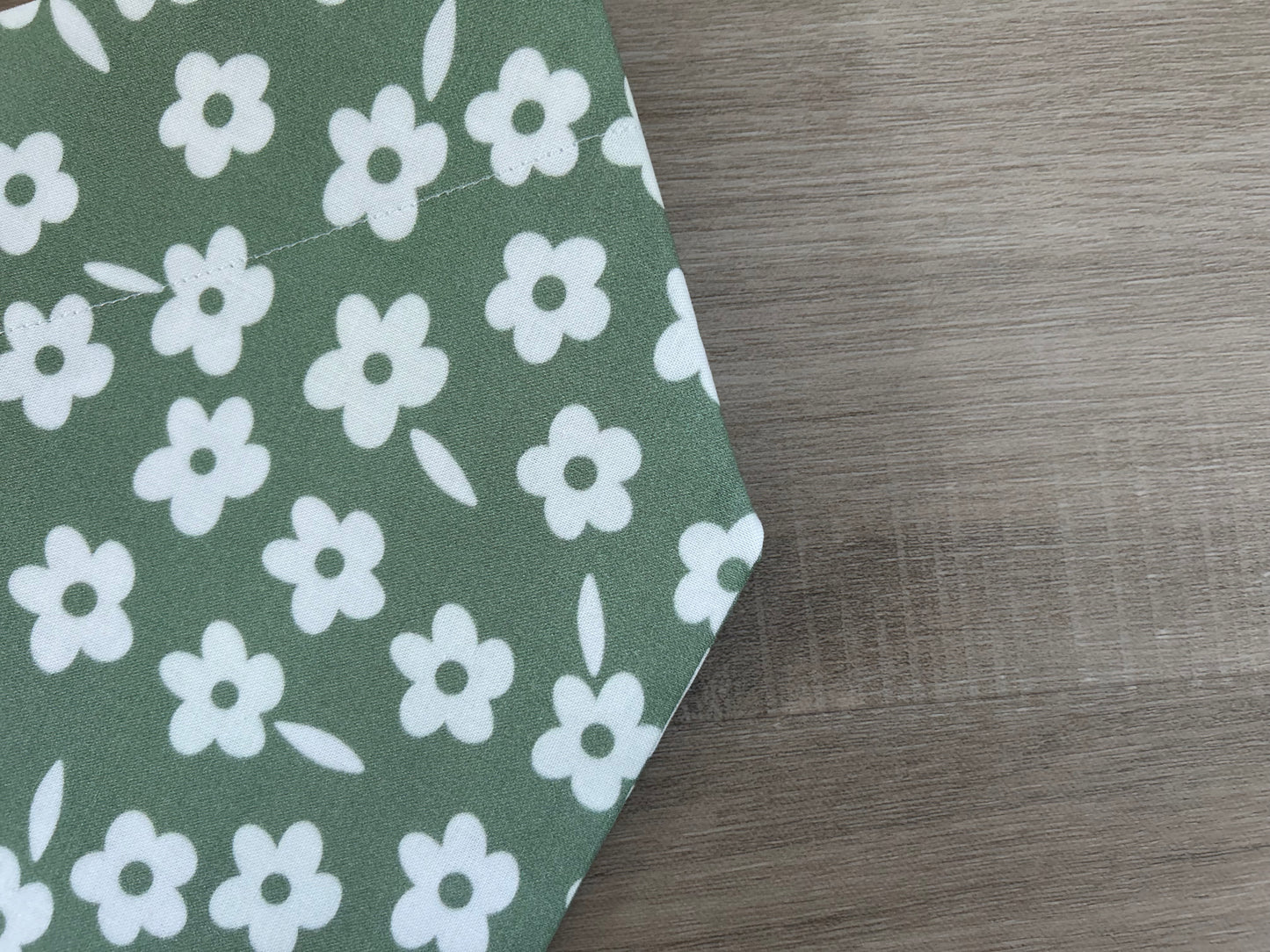 Olive Floral Dog Bandana