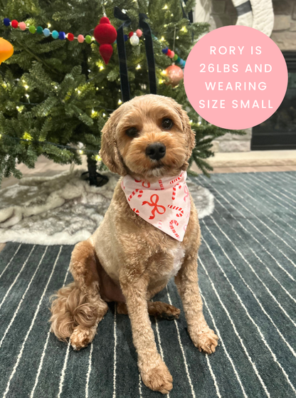 Christmas Bows Dog Bandana