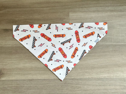 Skateboard dog bandana