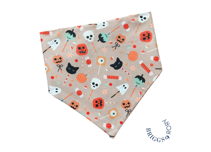 Halloween Candy Dog Bandana