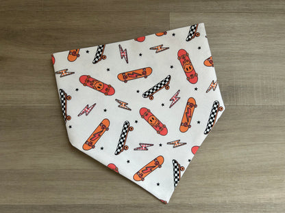 Skateboard dog bandana