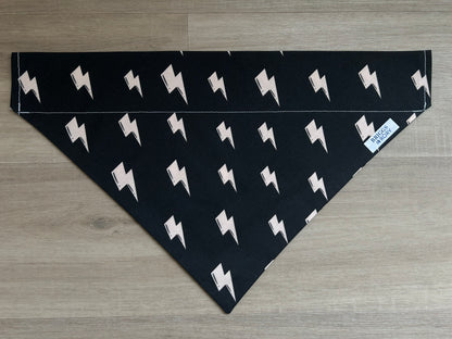 Lightning Bolt Dog Bandana