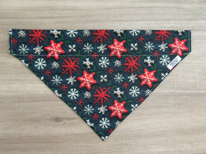 Ugly Christmas Sweater Dog Bandana