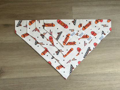 Skateboard dog bandana