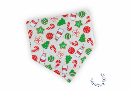 Christmas Cookies Dog Bandana