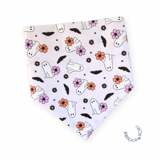 Girly Ghosts Dog Bandana