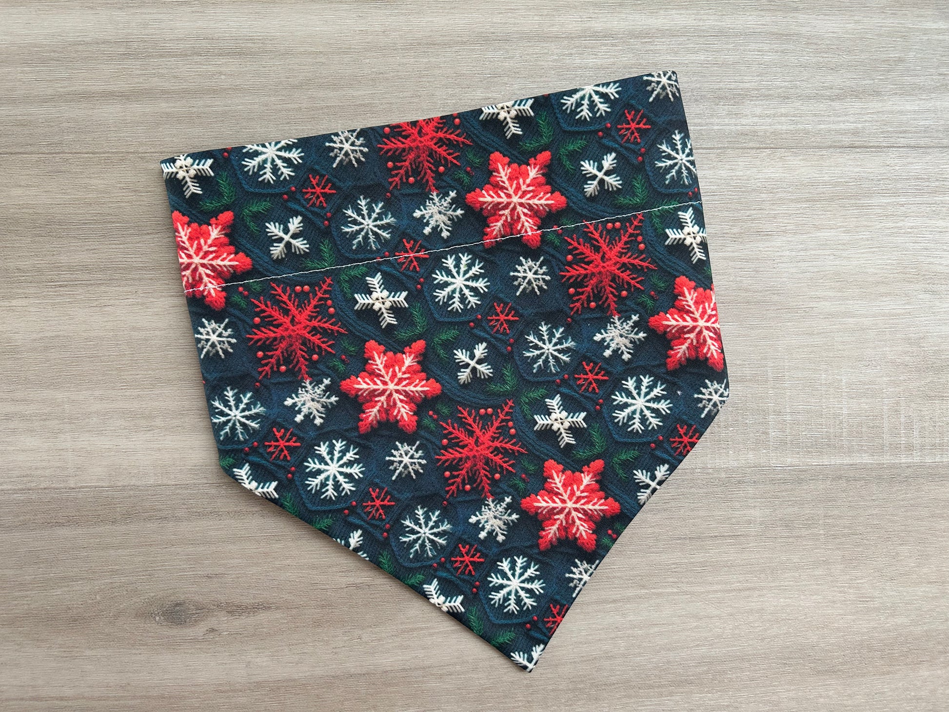 Ugly Christmas Sweater Dog Bandana