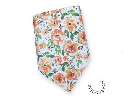 Fall Floral Dog Bandana