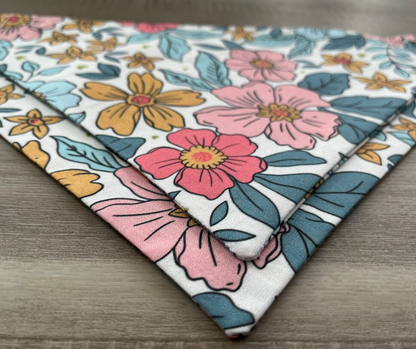 Wildflower Over the Collar Dog Bandana