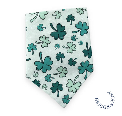 Lucky Clover Dog Bandana