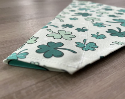 Lucky Clover Over the Collar Dog Bandana