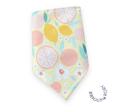 Lemons & Grapefruit Dog Bandana