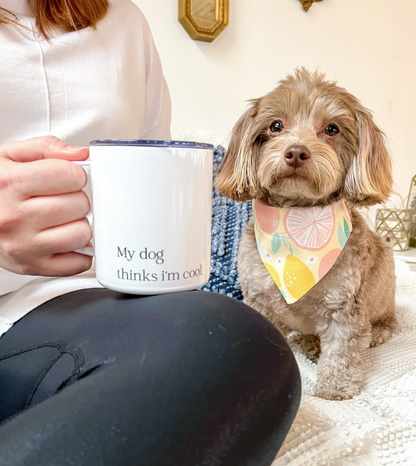 Lemons & Grapefruit Dog Bandana