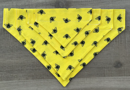 Bumblebee Over the Collar Dog Bandana