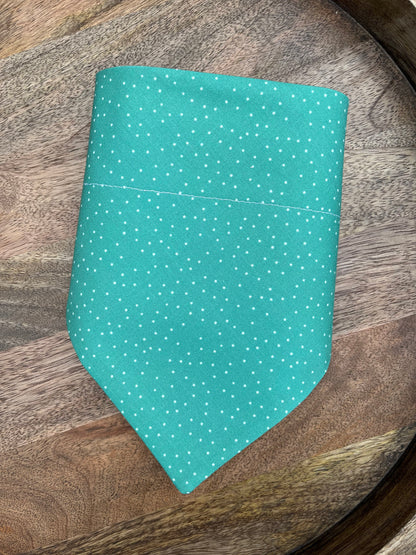 Snowfall Over the Collar Dog Bandana