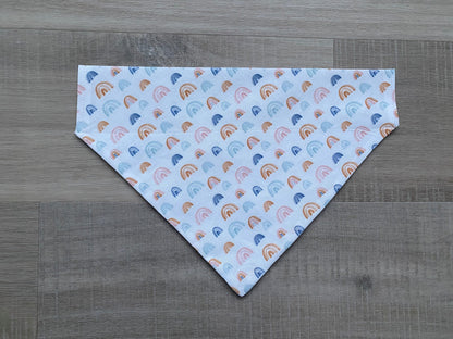 Modern Rainbow Dog Bandana