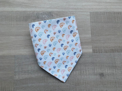 Modern Rainbow Dog Bandana