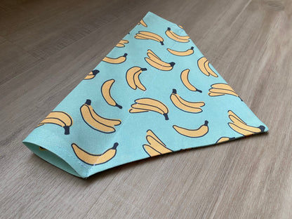 Banana Over the Collar Dog Bandana