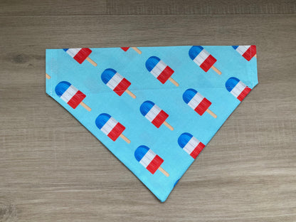 Popsicle Over the Collar Dog Bandana