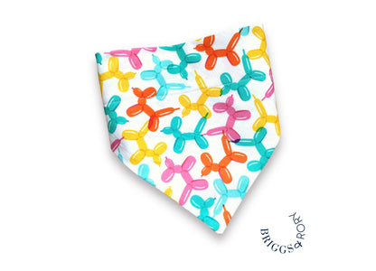 Birthday Balloon Dog Bandana