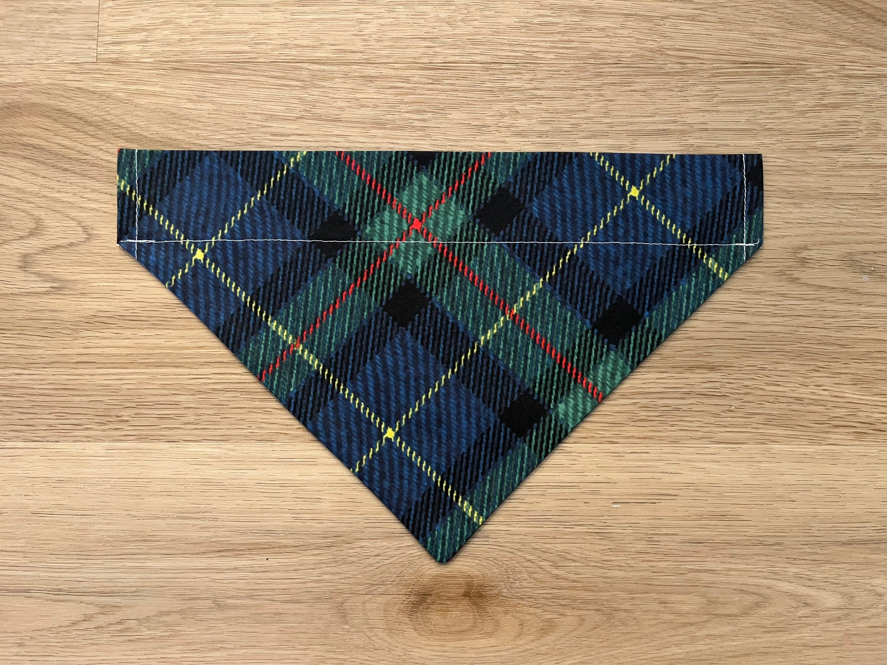 Plaid bandana sales