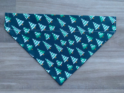 Winter Trees Over the Collar Dog Bandana