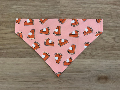 Pumpkin Pie Over the Collar Dog Bandana