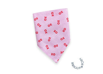 XOXO Dog Bandana