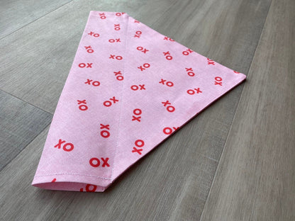 XOXO Dog Bandana